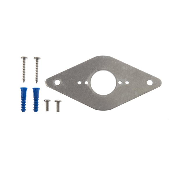 Black Swan Hose Bibb Mounting Plate 10080 Zoro